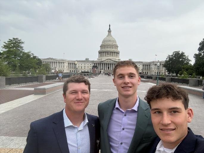 The 2026 Fellows in front of the U.S. Capitol
